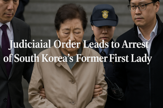 Judicial Order Leads to Arrest of South Korea’s Former First Lady